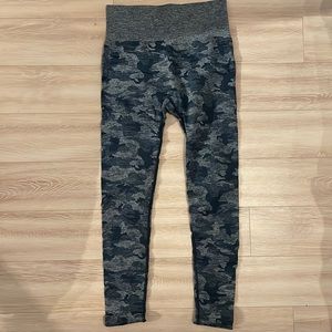 Blue Camo Amazon leggings